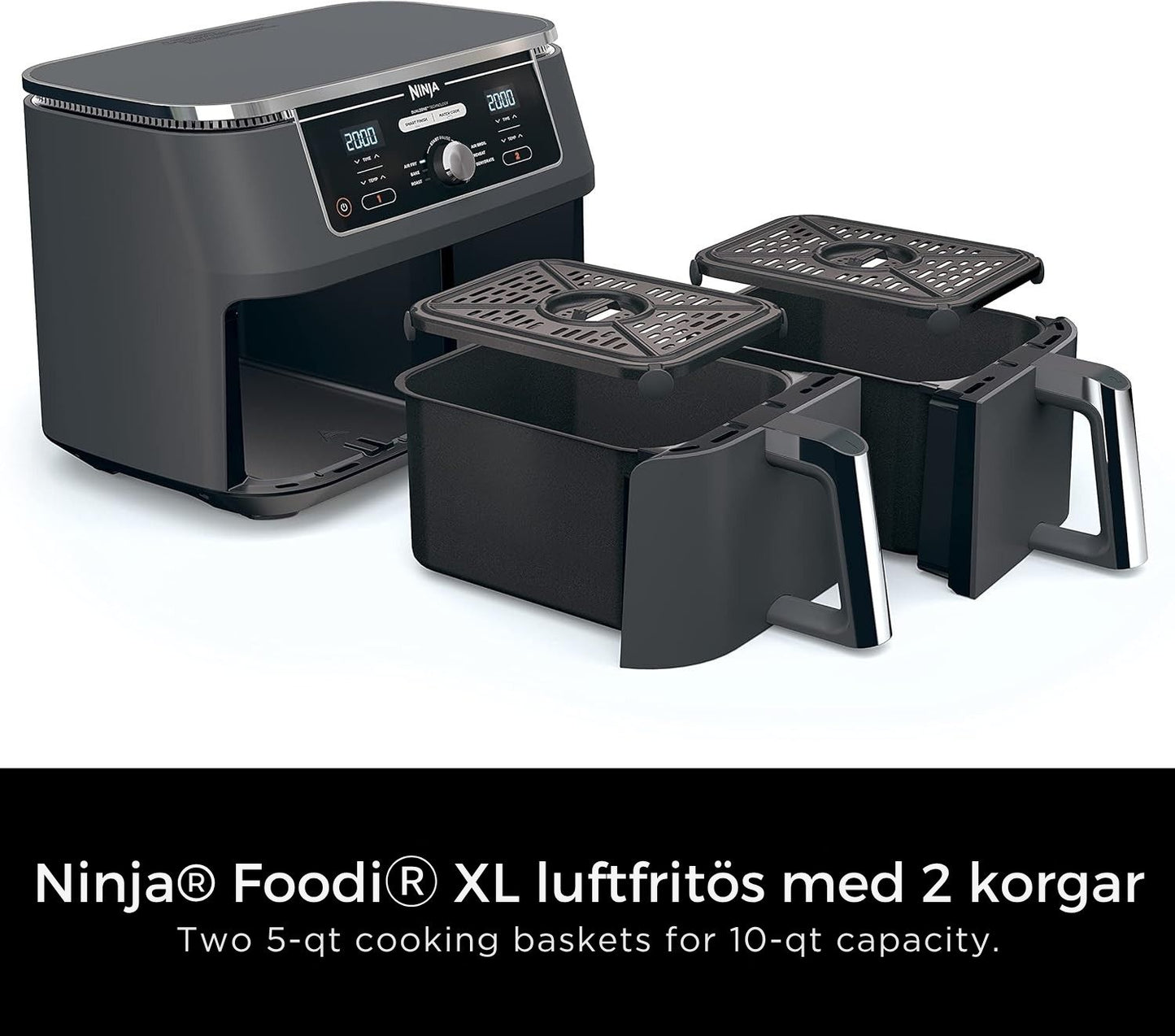 Ninja Foodi DualZone XL Luftfritös 6-i-1
